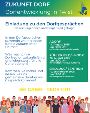 Einladung Dorfgespräche