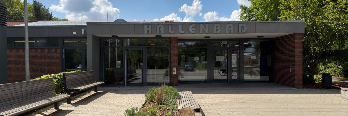Hallenbad EIngang