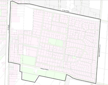 Lageplan Siedlung